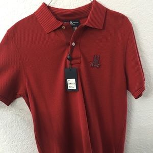 Pyscho Bunny Authentic Red Shirt